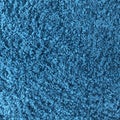 close up blue carpet texture. Cool background Royalty Free Stock Photo