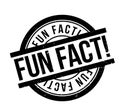 Fun Fact rubber stamp Royalty Free Stock Photo