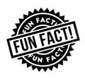 Fun Fact rubber stamp Royalty Free Stock Photo