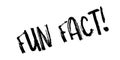 Fun Fact rubber stamp Royalty Free Stock Photo