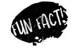 Fun Fact rubber stamp Royalty Free Stock Photo