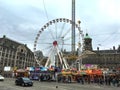 Fun Fair in Amsterdam Royalty Free Stock Photo