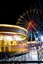 The fun of the Fair, Edinburgh Royalty Free Stock Photo