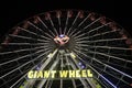 Fun Fair Giant Wheel