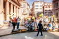 Fun fair - Fun park in old town Zurich, Switzerland Royalty Free Stock Photo