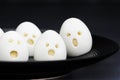 Halloween Ghost Eggs Fun Foods for Kids