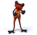 Fun frog Royalty Free Stock Photo