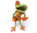 Fun frog Royalty Free Stock Photo