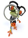Fun frog Royalty Free Stock Photo