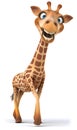 Fun giraffe