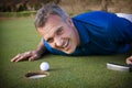 Fun on the Golf Course Royalty Free Stock Photo