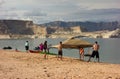 Fun at lake powell on labor day weekend