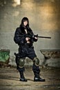 Fun paintball Royalty Free Stock Photo