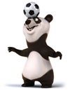 Fun panda Royalty Free Stock Photo