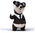 Fun panda Royalty Free Stock Photo
