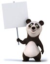Fun panda Royalty Free Stock Photo