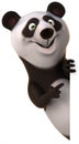 Fun panda Royalty Free Stock Photo