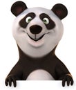 Fun panda Royalty Free Stock Photo