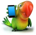 Fun parrot Royalty Free Stock Photo
