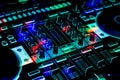Fun Portable Mobile DJ Controller with colorful lights Music Industry