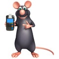 fun Rat cartoon character with swap machine