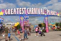 Carnival At The Florida State Fairgrounds Royalty Free Stock Photo