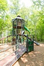 Fun Sliding Board in Park Royalty Free Stock Photo