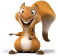 Fun squirrel Royalty Free Stock Photo