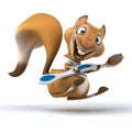 Fun squirrel