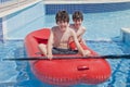 Fun Time in Swimming Pool Royalty Free Stock Photo