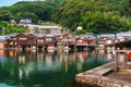 Funaya Boat Houses on Ine Bay in Kyoto, Japan