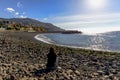 Funchal beach on Maderia Island