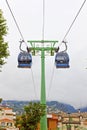 Funchal Cable Car (Teleferico do Funchal), Madeira, Portugal Royalty Free Stock Photo