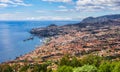 Funchal city at day in Madeira, Portugal