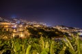 Funchal city night, Madeira Island, Portugal