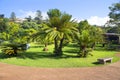 Funchal, Madeira, the Botanical garden of Madeira.