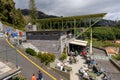 Funchal, Madeira, Portugal - 03.21.2025: Madeira Cable Car station in Funchal, Madeira, Portugal Royalty Free Stock Photo