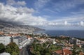 Funchal, Madeira, Portugal - a sunny day by the coast. Royalty Free Stock Photo