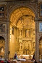 Main altar in Cathedral in Funchal Madiera