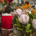 Funchal, Portugal - June 25: The florist dressed in traditional