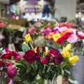 Funchal, Portugal - June 25: The florist dressed in traditional