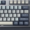 Function keys F1 F12 are also visible arranged in a typical layout Royalty Free Stock Photo