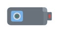 Functional Camera Open Battery Slot Indicator Icon, vector design Generative AI Royalty Free Stock Photo
