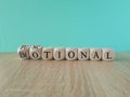 Functional or emotional symbol. Royalty Free Stock Photo