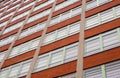 Functionalist office building windows