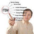 Functions of ITSM Royalty Free Stock Photo