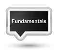 Fundamentals prime black banner button