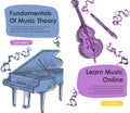 Fundamentals of music theory, learn online web