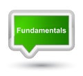 Fundamentals prime green banner button