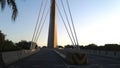 Fundao Island Exit Red Line linha vermelha - Bridge - Avenue - Road - Rio de Janeiro - Brazil Royalty Free Stock Photo